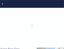 Tablet Screenshot of chaniaboattrips.com